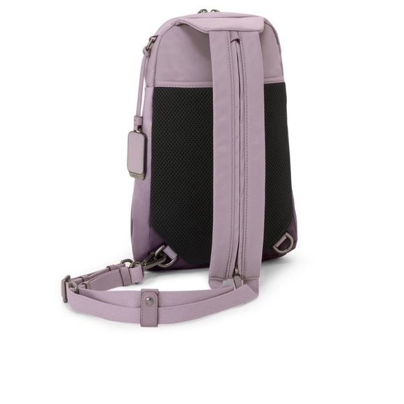 Tumi Two-Tone Purple and Gray Voyageur Kileen Convertible Sling - Picture 3 of 12